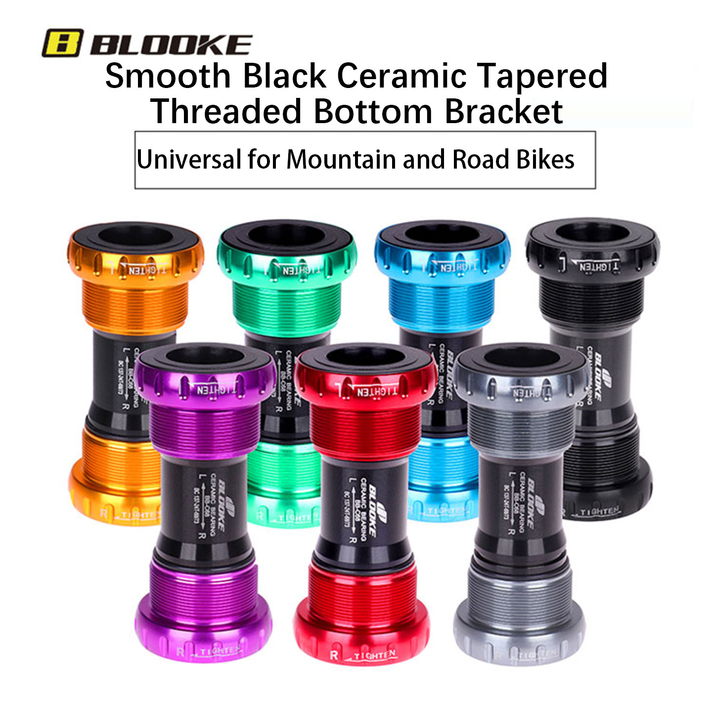 Bonsai Wire Aluminum - BLOOKE Ultra-light Ceramic Bottom Bracket Hollowtech
