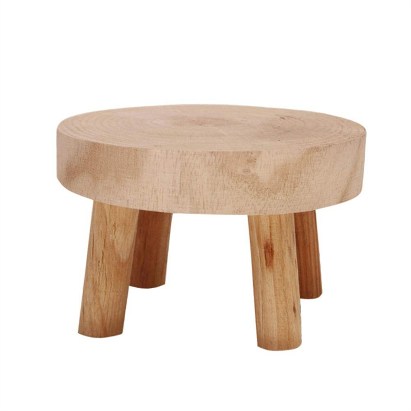FBIL-Mini Wooden Stool Display - Bonsai Garden Display Stands recension och pris