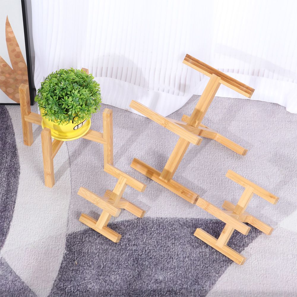 Bamboo Indoor Outdoor Home Dec - Bonsai Garden Display Stands recension och pris