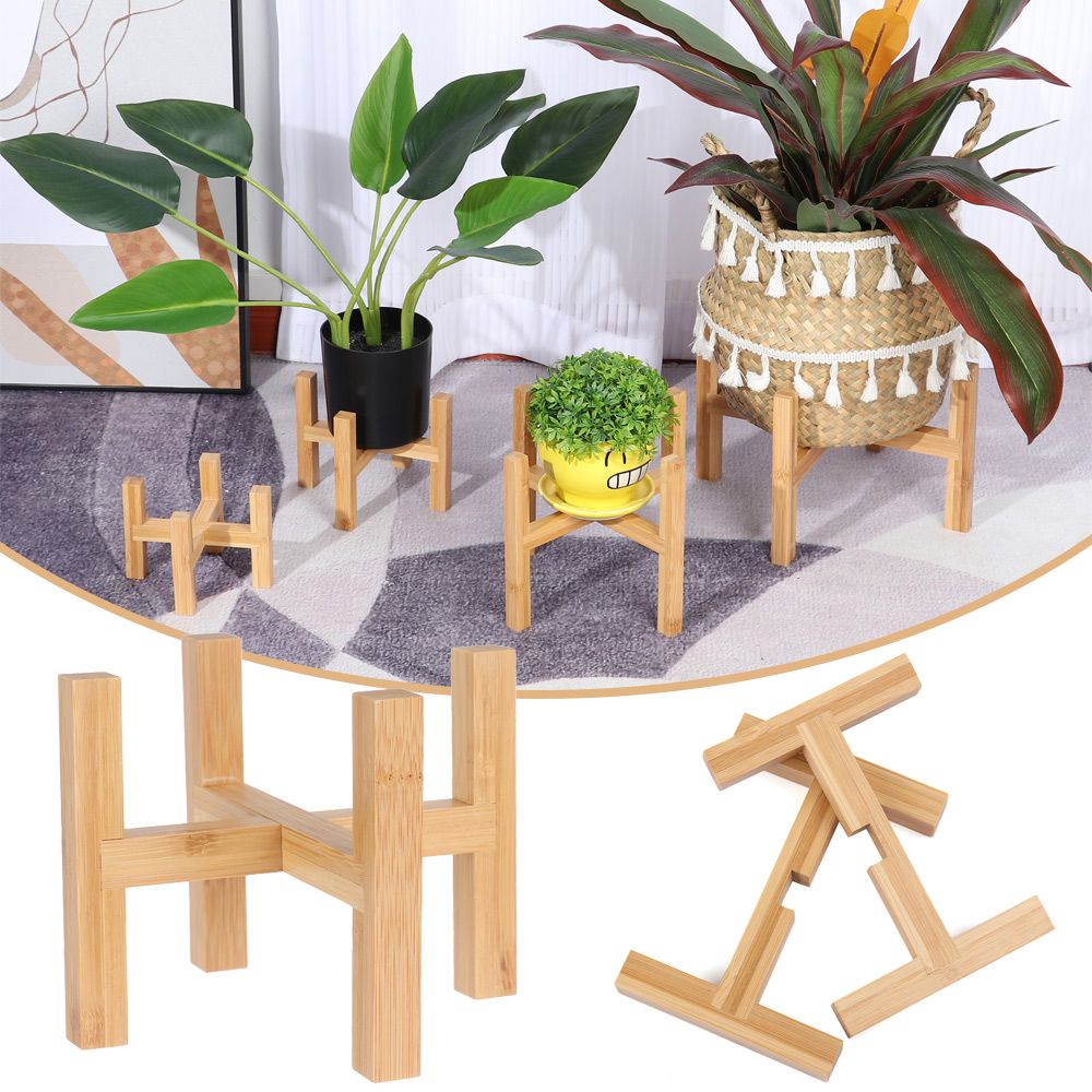 Bamboo Indoor Outdoor Home Dec - Bonsai Garden Display Stands recension och pris