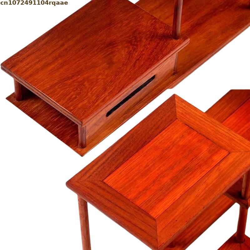 Wooden Flower Pot Holder Plant - Bonsai Garden Display Stands recension och pris