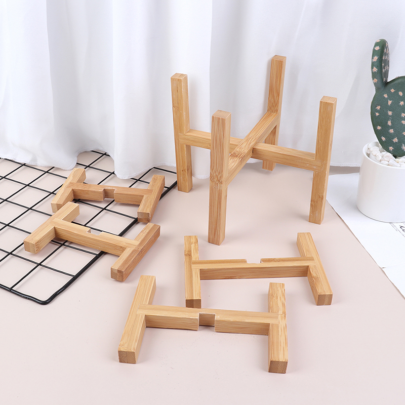 Flower Pot Rack Strong Free St - Bonsai Garden Display Stands recension och pris