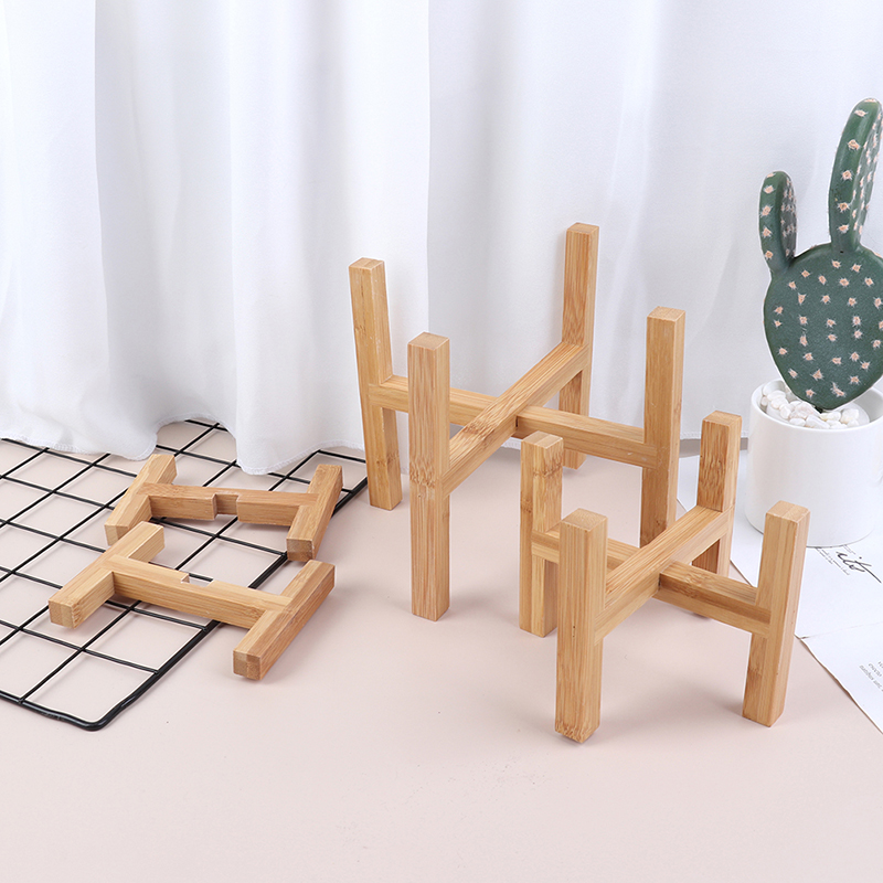 Flower Pot Rack Strong Free St - Bonsai Garden Display Stands recension och pris