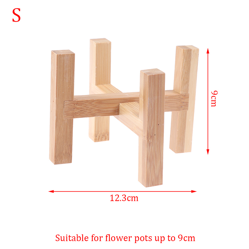 Flower Pot Rack Strong Free St - Bonsai Garden Display Stands recension och pris