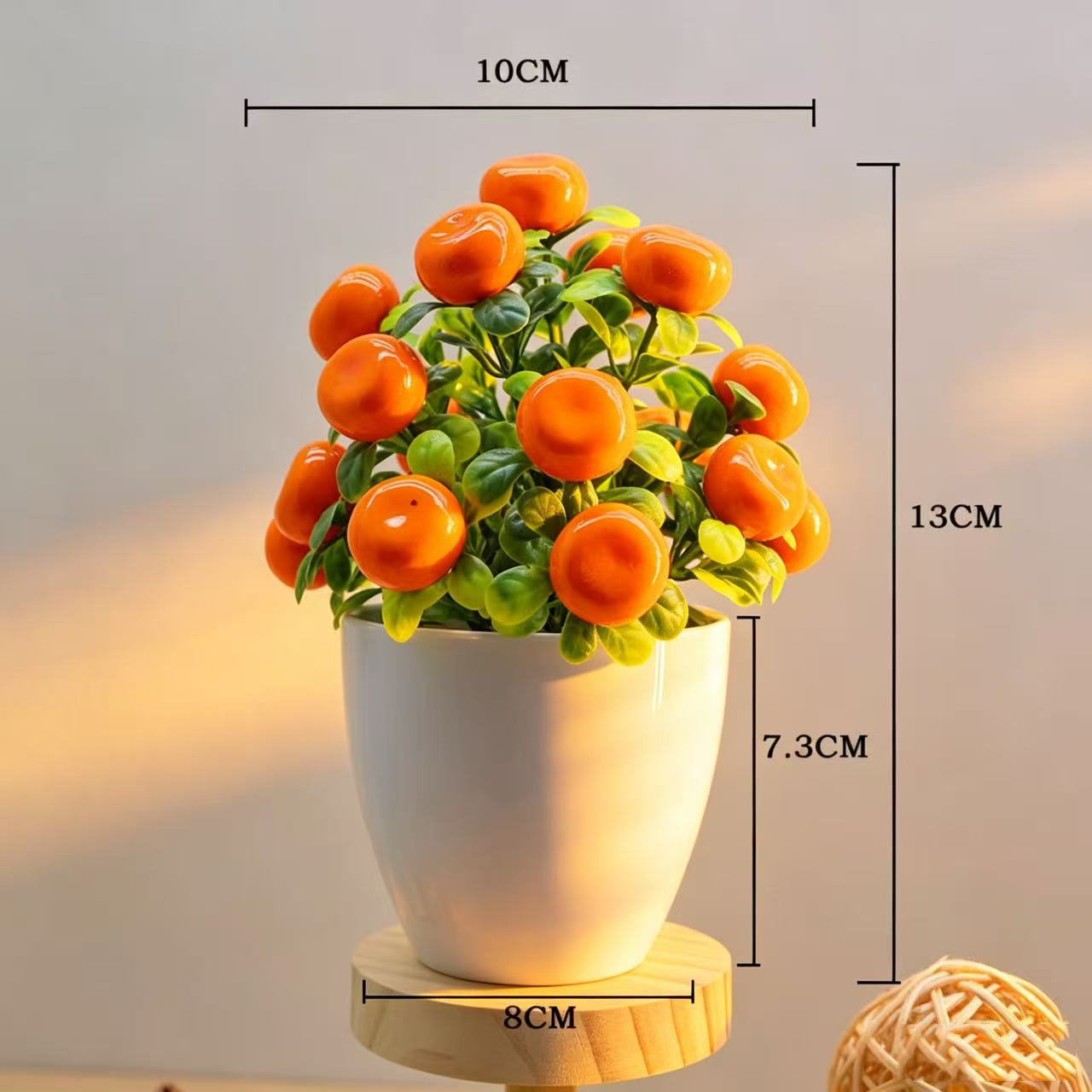 Artificial Fruits Tree Bonsai  - Bonsai Garden Home recension och pris