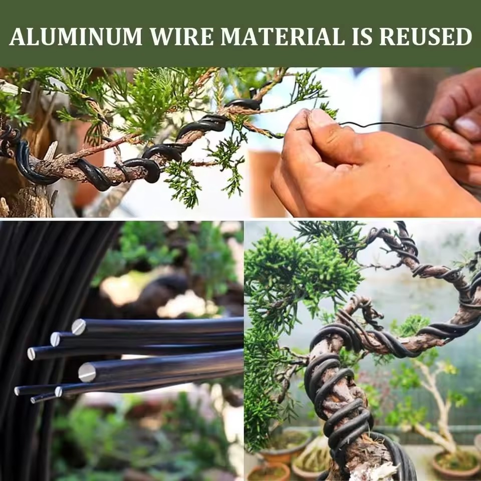 for Plant Shaping Garden Acces - Bonsai Wire Aluminum recension och pris