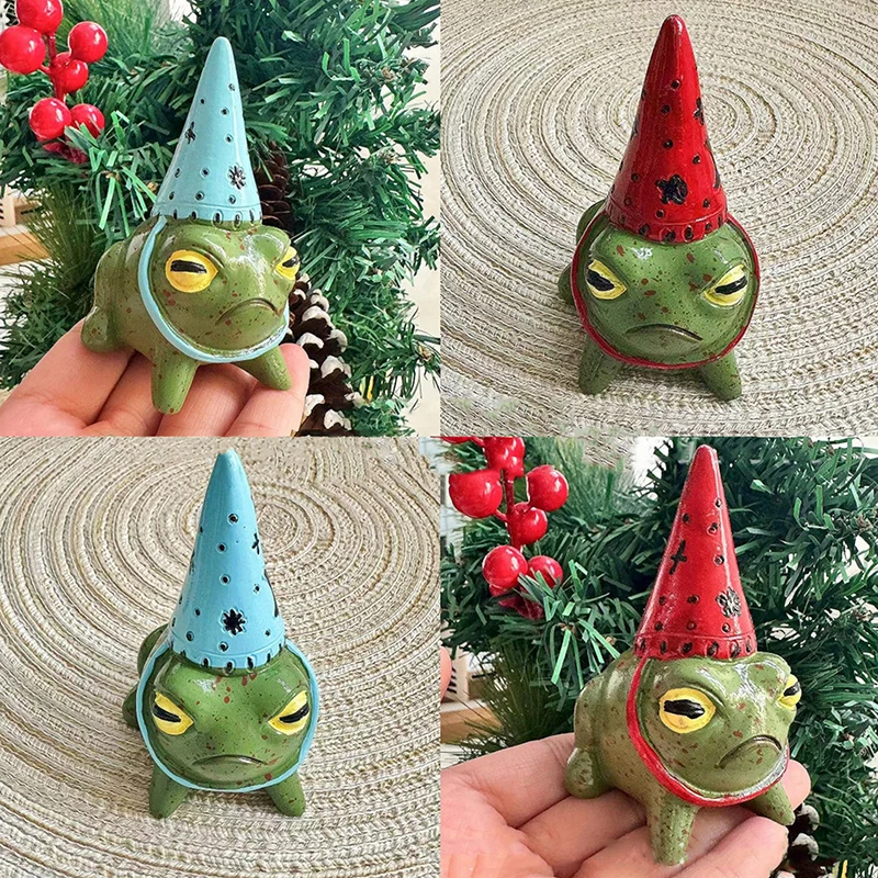 Cute Frog Statues for Garden W - Bonsai Garden Art recension och pris