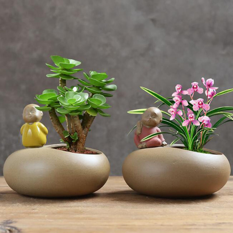 Chinese Style Retro Ceramic Mo - Bonsai Garden Art recension och pris