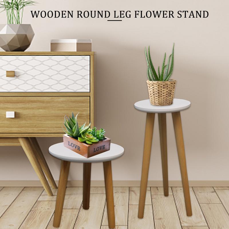Wooden Plant Stand Plant Table - Bonsai Garden Display Stands recension och pris