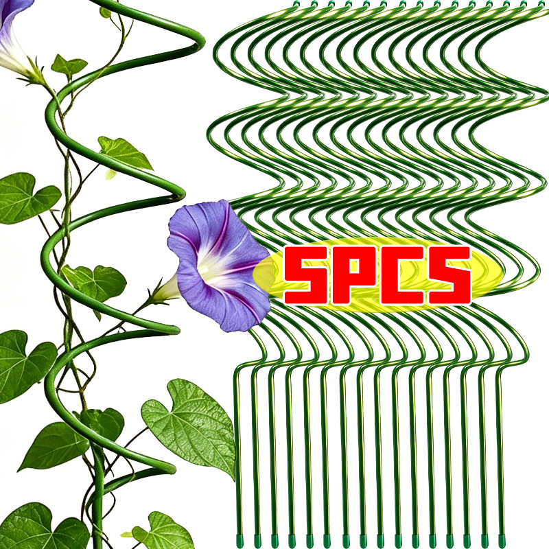 1/5Pcs Spiral Plant Support Ro - Bonsai Garden Home recension och pris