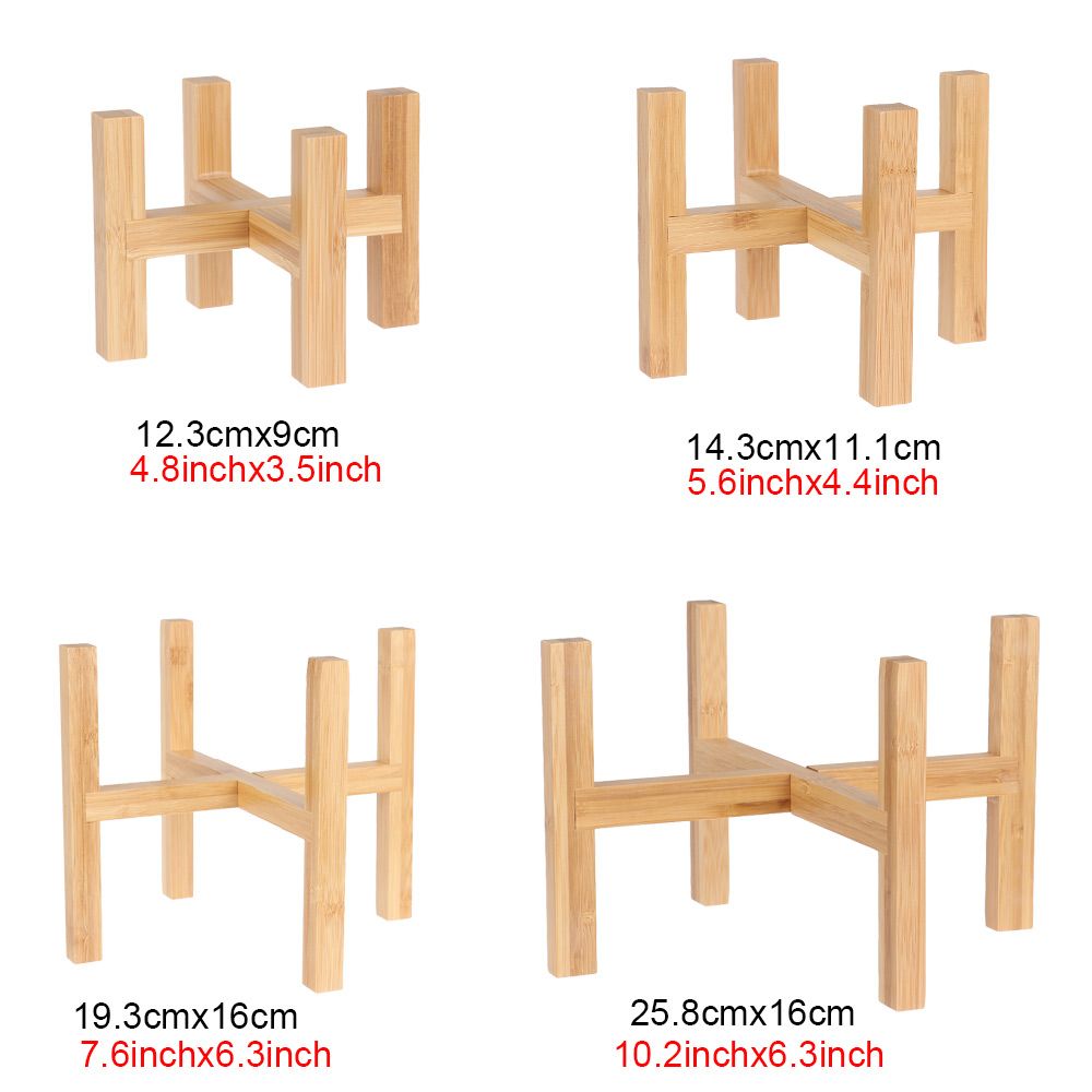 Bonsai Display Stand Bamboo Tr - Bonsai Garden Display Stands recension och pris