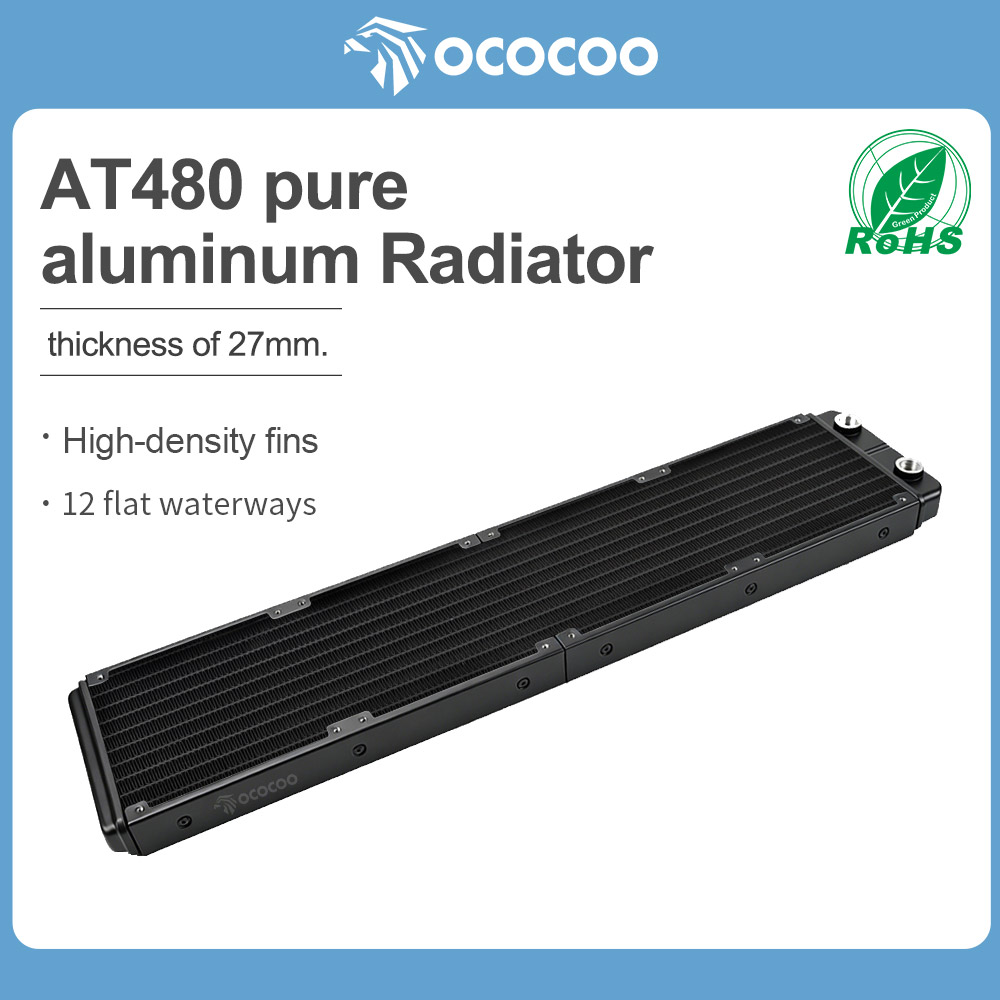 OCOCOO PC Water Cooling Radiat - Bonsai Wire Aluminum recension och pris