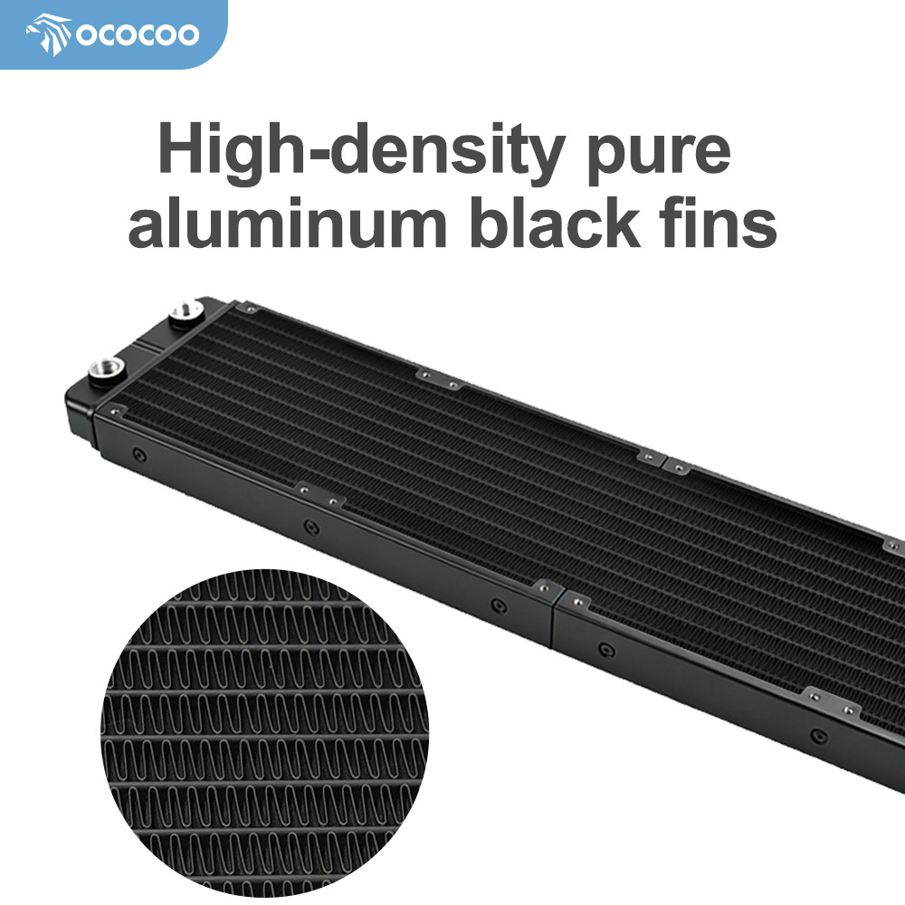 OCOCOO PC Water Cooling Radiat - Bonsai Wire Aluminum recension och pris