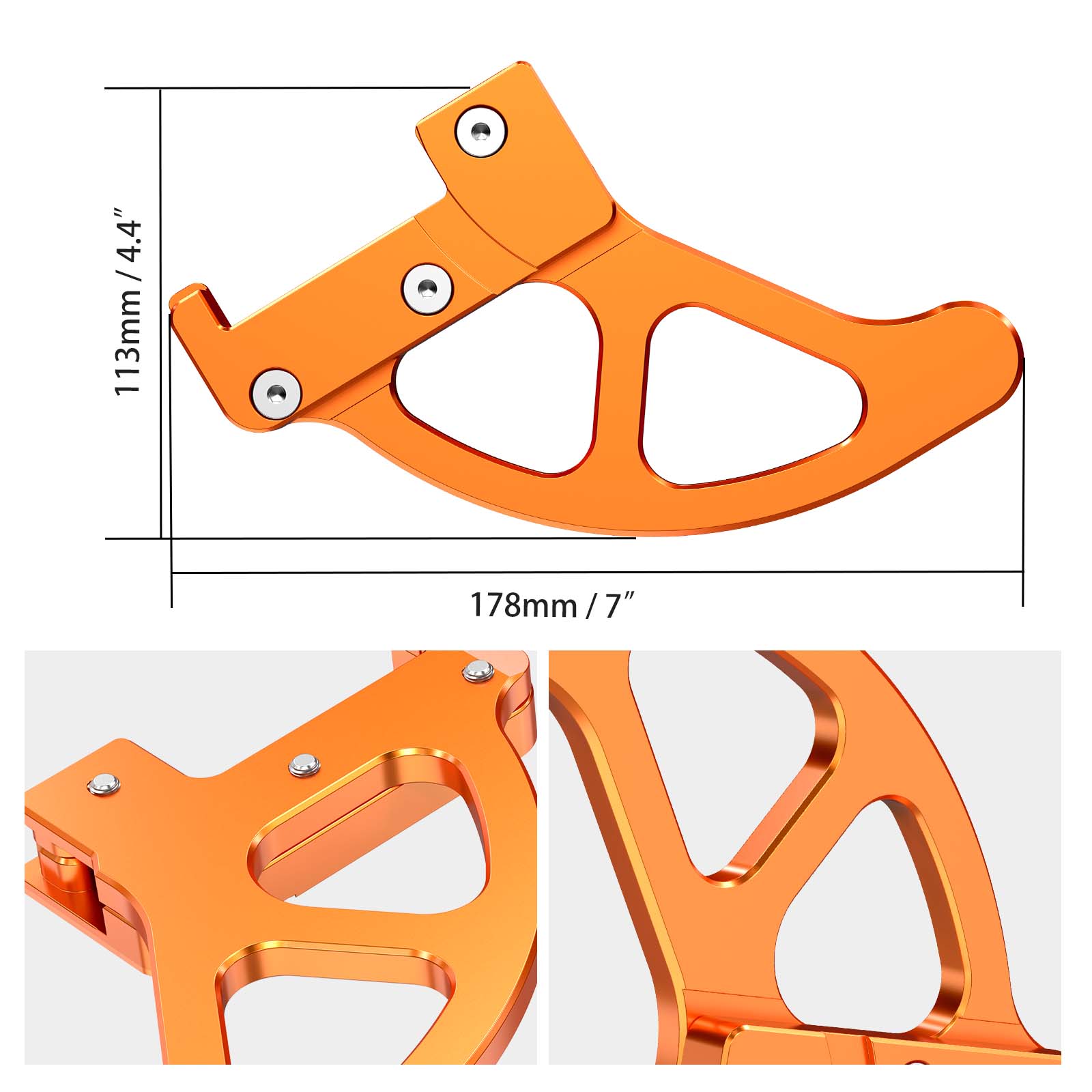 NICECNC Rear Brake Disc Guard  - Husqvarna Chainsaw 450 recension och pris