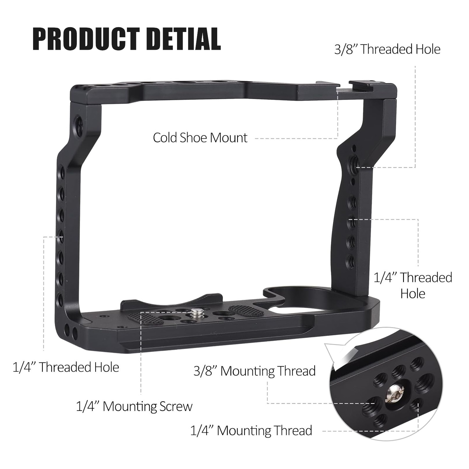 Compatible with Canon EOS R7 C - Bonsai Wire Aluminum recension och pris
