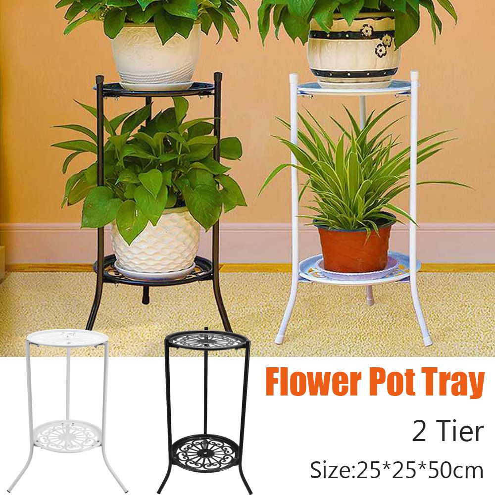 2 Tier Elegant Planter Display - Bonsai Garden Display Stands recension och pris