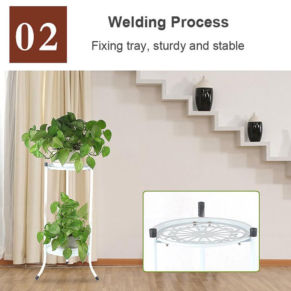 2 Tier Elegant Planter Display - Bonsai Garden Display Stands recension och pris