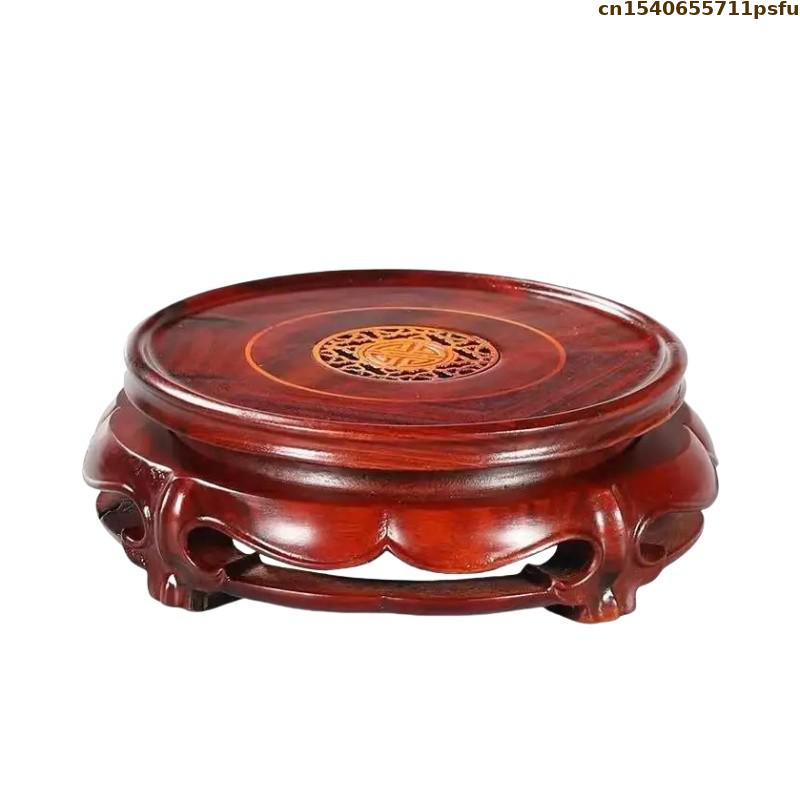 Redwood Standing Flower Base V - Bonsai Garden Display Stands recension och pris