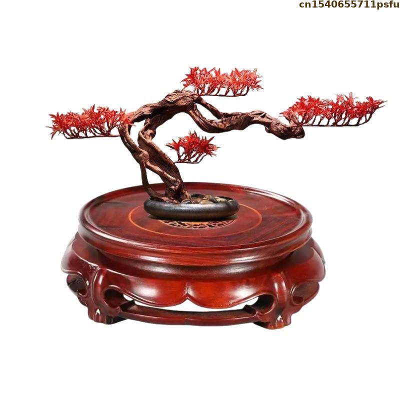 Redwood Standing Flower Base V - Bonsai Garden Display Stands recension och pris