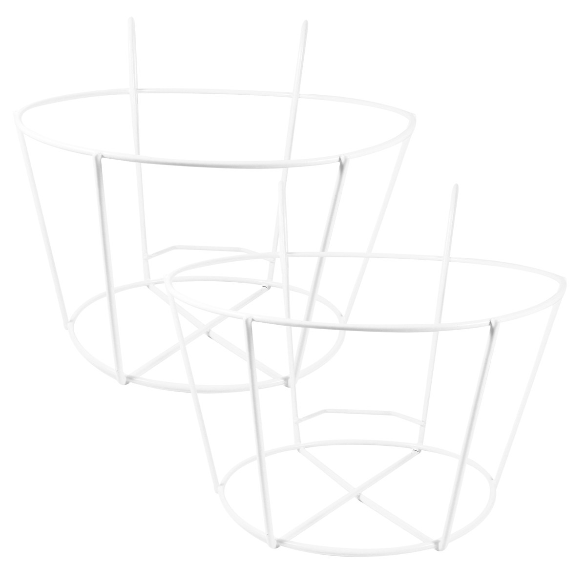 2Pcs Premium Iron Flowerpot Sh - Bonsai Garden Display Stands recension och pris