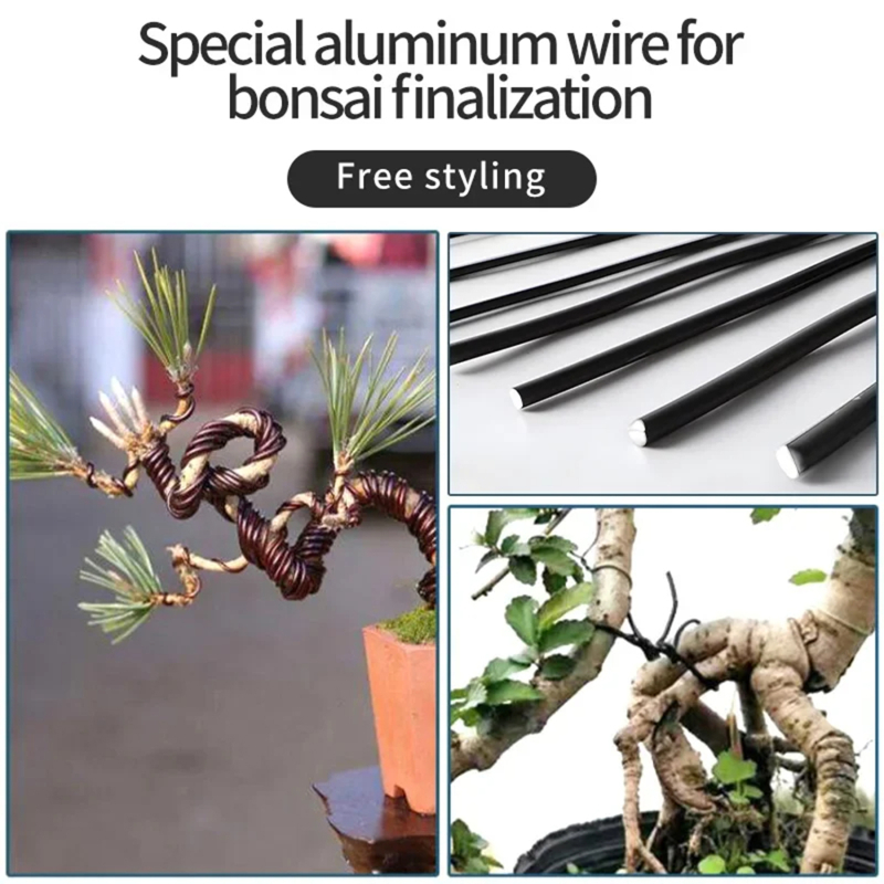 5m Bonsai Wire plant support A - Bonsai Wire Aluminum recension och pris